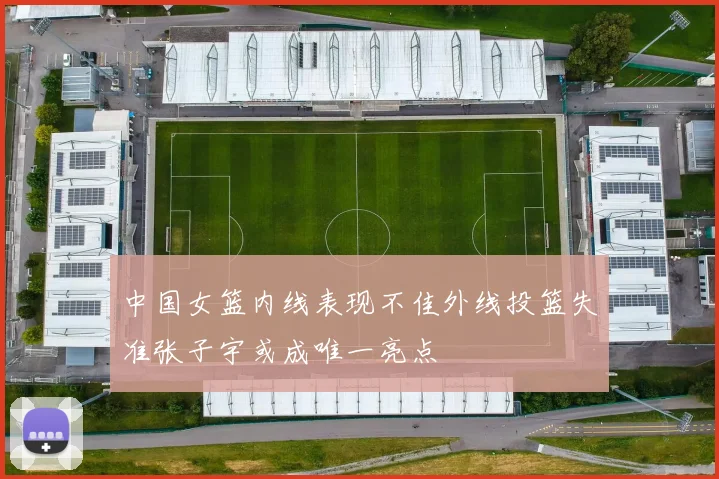 中国女篮内线表现不佳外线投篮失准张子宇或成唯一亮点
